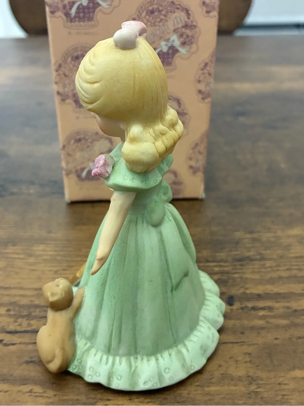 Enesco Growing Up Birthday Girls Year Seven Seventh Birthday Figurine